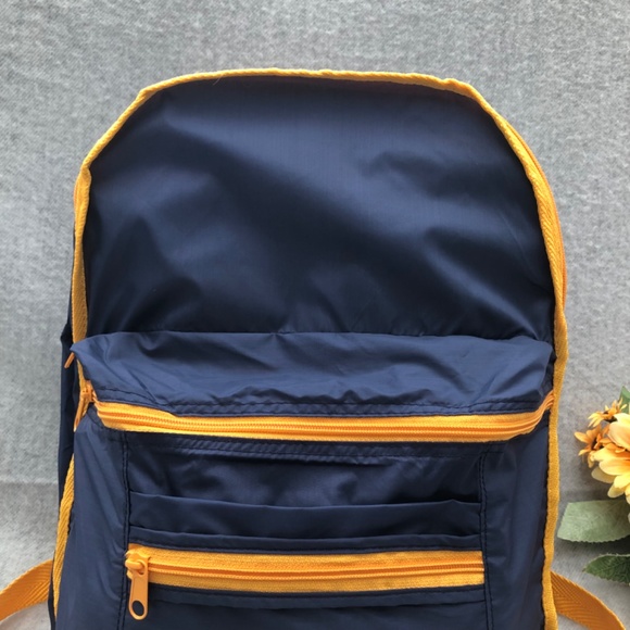 NWOT - Navy & Golden Yellow Lightweight Backpack main image 16